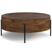 Rayburn - Drum Table - R&R Furniture Gallery (Fountain Valley, CA)
