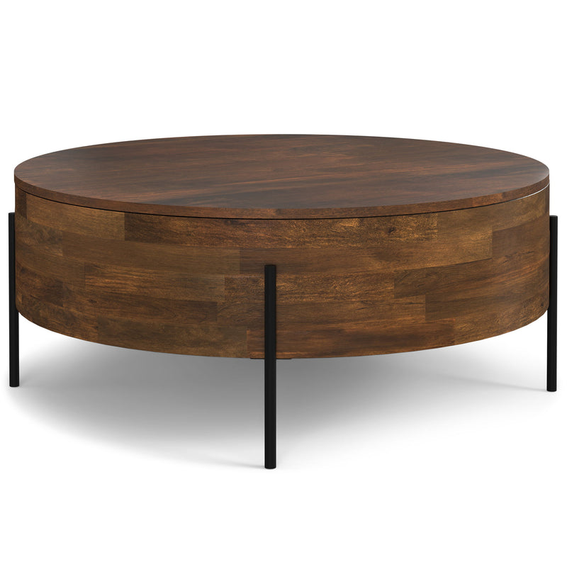 Rayburn - Drum Table - R&R Furniture Gallery (Fountain Valley, CA)