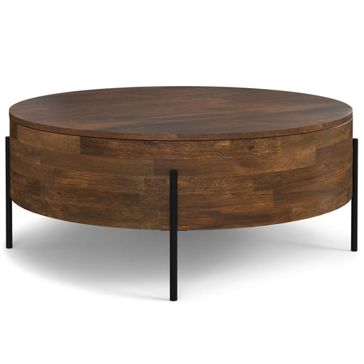 Rayburn - Drum Table - R&R Furniture Gallery (Fountain Valley, CA)