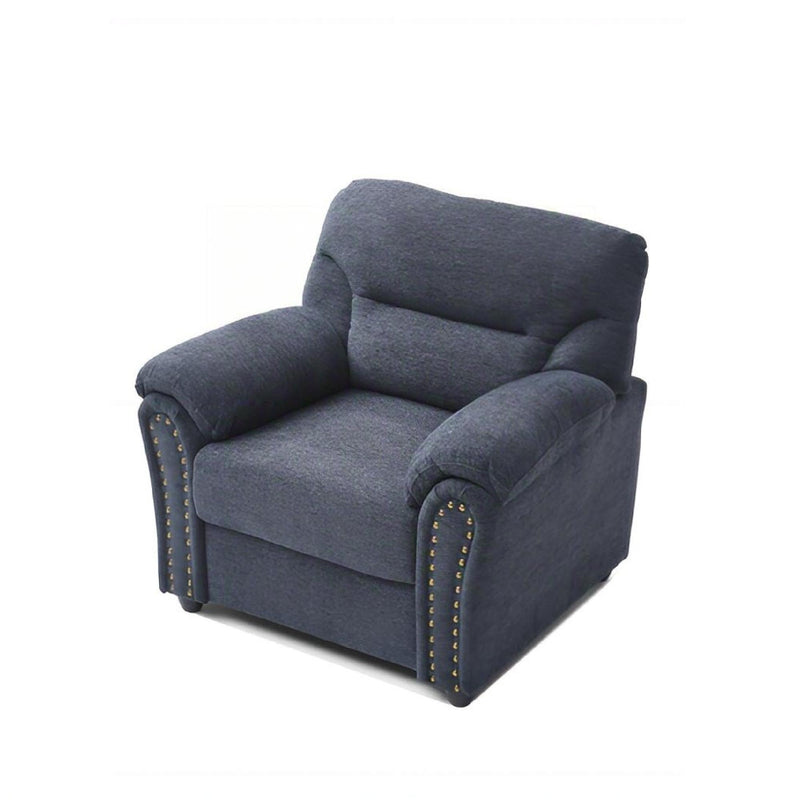 Hamilton - Chair With Hand Applied Nailhead Trim And Pillow Top Arm Cushions - R&R Furniture Gallery (Fountain Valley, CA)