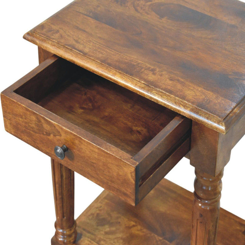 Turned Legs Drawer Table - R&R Furniture Gallery (Fountain Valley, CA)