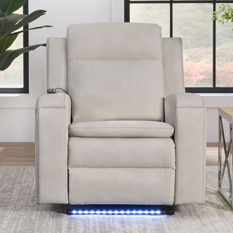 Armstrong - Power Recliner With Heat, Massage And Auto-Glide - R&R Furniture Gallery (Fountain Valley, CA)