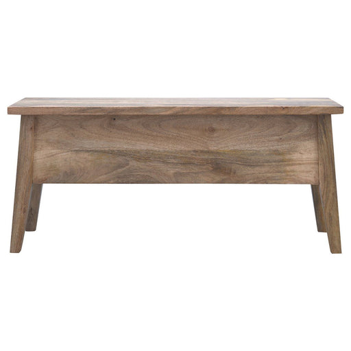 Lid Up Storage Bench - Oak - R&R Furniture Gallery (Fountain Valley, CA)