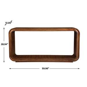 Runaround - Console Table - Woodtone