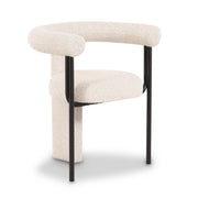 Synn - Performance Boucle Dining Chair - Cream - R&R Furniture Gallery (Fountain Valley, CA)