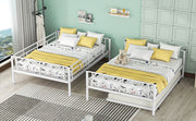 Steel construction bunk bed by DreamHaus with sturdy frame and twin-sized top and bottom bunks for kids' bedroom.