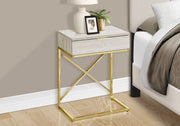Accent Side Table, Storage Drawer, Spacious Tabletop, Contemporary & Modern - R&R Furniture Gallery (Fountain Valley, CA)