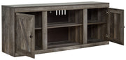 Wynnlow - TV Stand With Fireplace Option - R&R Furniture Gallery (Fountain Valley, CA)