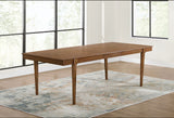 Lyncott - Rectangular Dining Room Extension Table - Brown - R&R Furniture Gallery (Fountain Valley, CA)