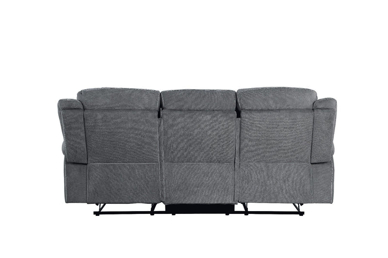 Zubaida - Sofa w/USB Dock & Console(Motion) - R&R Furniture Gallery (Fountain Valley, CA)