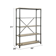 Itzel - Bookshelf - R&R Furniture Gallery (Fountain Valley, CA)
