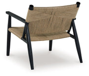 Halfmore - Accent Chair - Black / Natural - R&R Furniture Gallery (Fountain Valley, CA)