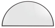 Denlow - Accent Mirror - Black - R&R Furniture Gallery (Fountain Valley, CA)
