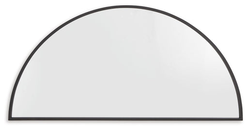 Denlow - Accent Mirror - Black - R&R Furniture Gallery (Fountain Valley, CA)