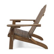 Aurascape - Outdoor Acacia Wood Foldable Adirondack Chair - R&R Furniture Gallery (Fountain Valley, CA)