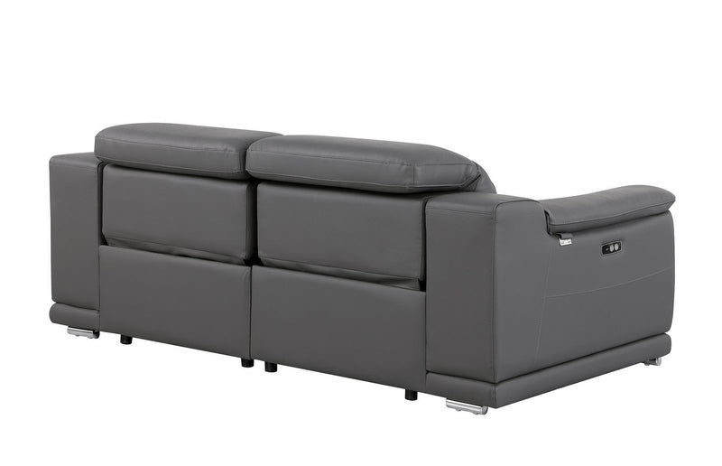 9762 - 2-Piece Modular Power Reclining Console With 2 Power Recliners In