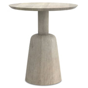 Finchley - Side Table - White Washed - R&R Furniture Gallery (Fountain Valley, CA)