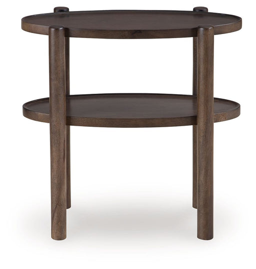 Wiattbury - Accent Table - Gray Brown - R&R Furniture Gallery (Fountain Valley, CA)