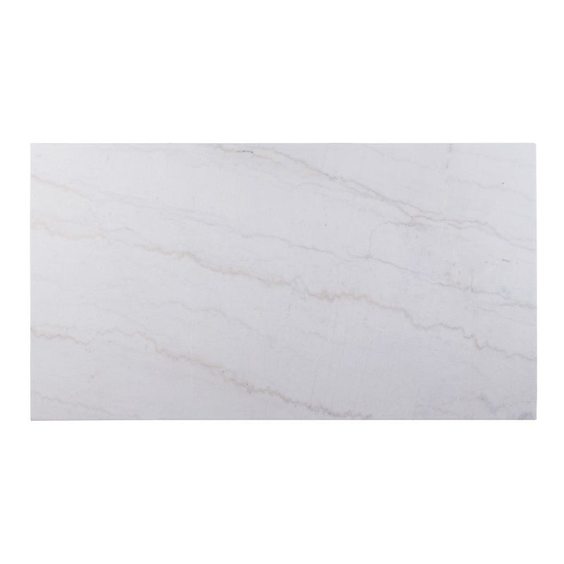 Gerardo - 30" Dining Table - White Marble Top & Weathered Espresso - R&R Furniture Gallery (Fountain Valley, CA)