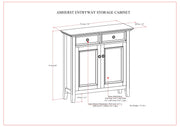 Amherst - Storage Cabinet - R&R Furniture Gallery (Fountain Valley, CA)