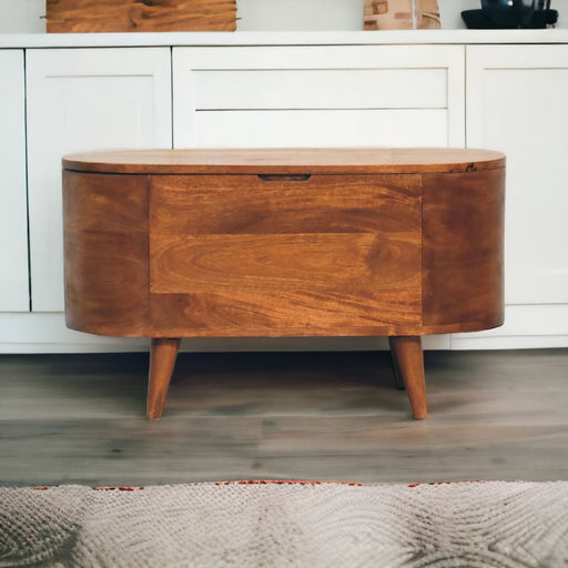Rounded Lid Up Blanket Box - R&R Furniture Gallery (Fountain Valley, CA)