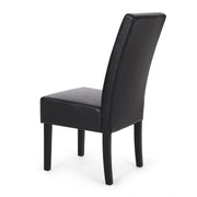 Contemporary Dining Chair With Rubberwood Legs (Set of 2) - R&R Furniture Gallery (Fountain Valley, CA)