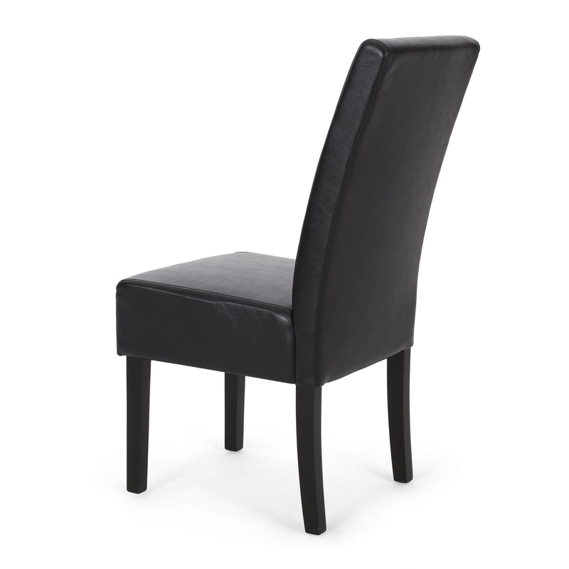 Contemporary Dining Chair With Rubberwood Legs (Set of 2) - R&R Furniture Gallery (Fountain Valley, CA)