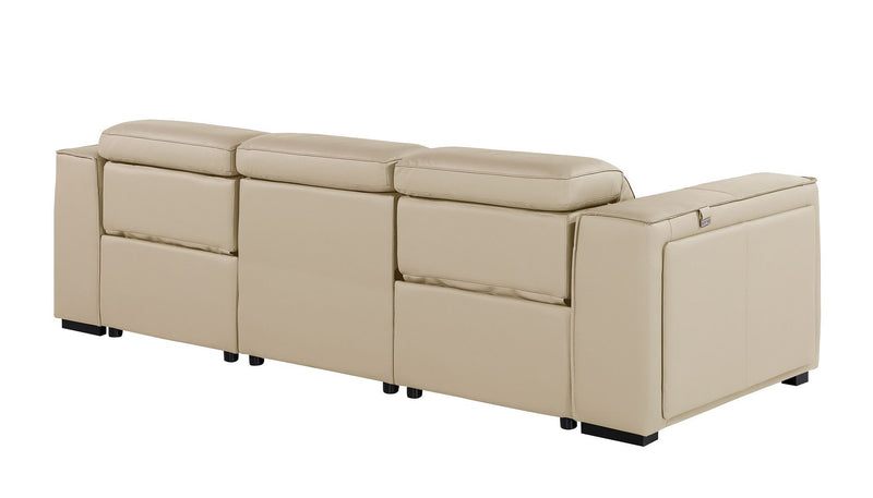 1224 - 3-Piece Modular Power Reclining Sofa In With 2 Power Recliners & Power Headrests