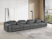 1116 - 7-Piece Modular Power Reclining Sofa In With 4 Power Recliners & Power Headrests - R&R Furniture Gallery (Fountain Valley, CA)