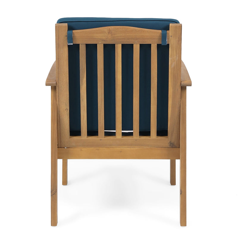 Casa - Acacia Club Chair Coastal Classic Outdoor Seating, Waterproof Fabric - R&R Furniture Gallery (Fountain Valley, CA)