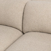 Classic Home Adalynne stationary sectional sofa with plush cushions and modern design, shown in a spacious living room setting.