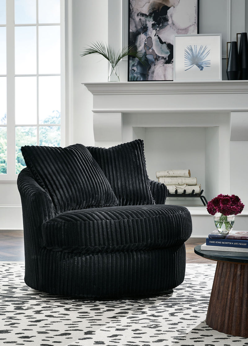 Gramwell - Swivel Chair - R&R Furniture Gallery (Fountain Valley, CA)