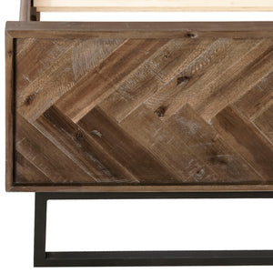 Holbrook - King Bed - Antique Medium Brown And Black
