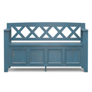 Amherst - Handcrafted Entryway Storage Bench - R&R Furniture Gallery (Fountain Valley, CA)
