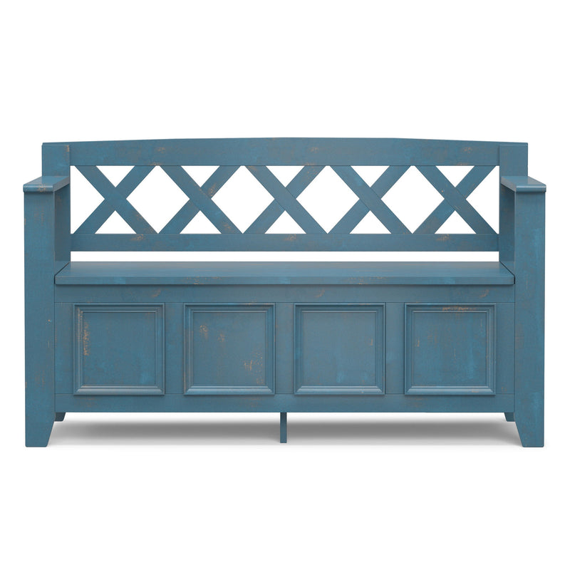 Amherst - Handcrafted Entryway Storage Bench - R&R Furniture Gallery (Fountain Valley, CA)