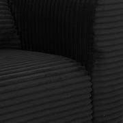 Tarra - Fluffy Oversized Corduroy Modular Corner Chair - R&R Furniture Gallery (Fountain Valley, CA)