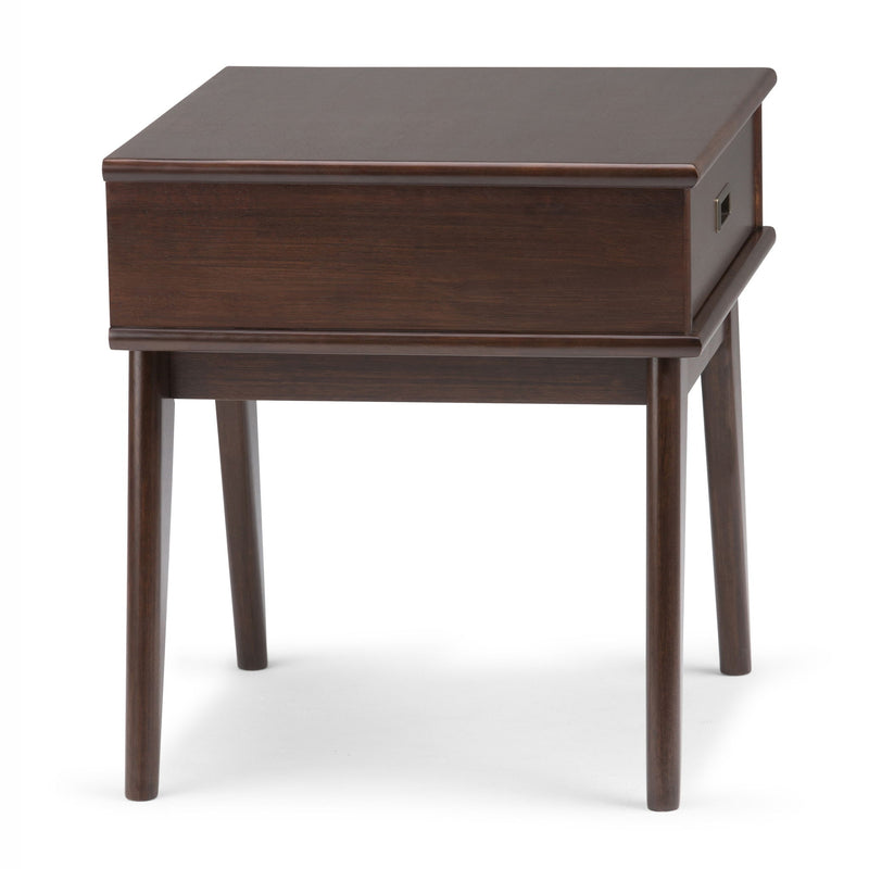 Draper - Handcrafted Mid Century End Table - R&R Furniture Gallery (Fountain Valley, CA)