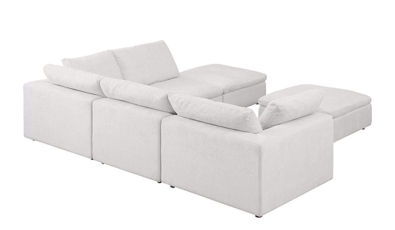 1100 - 6-Piece 3-Seat Sectional (Italian Fabric)