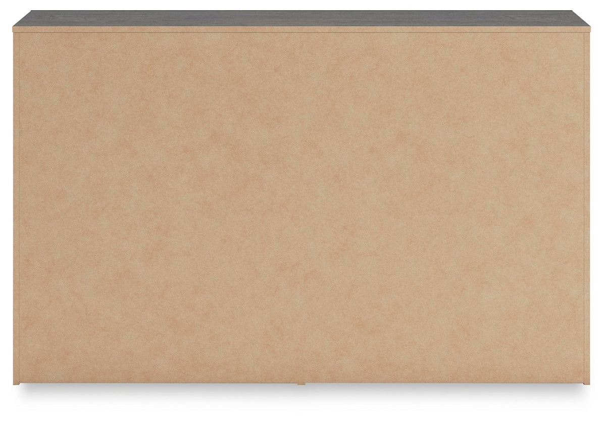 Hollivern - Six Drawer Dresser - Dark Gray - R&R Furniture Gallery (Fountain Valley, CA)