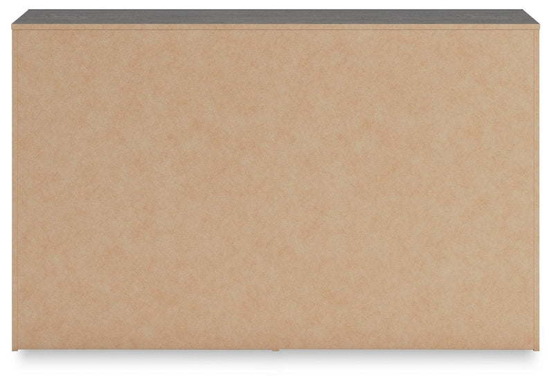 Hollivern - Six Drawer Dresser - Dark Gray - R&R Furniture Gallery (Fountain Valley, CA)