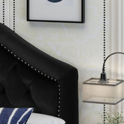 Kaarina - Contemporary Tufted Fabric Headboard - R&R Furniture Gallery (Fountain Valley, CA)