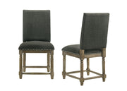 Everton - Fabric Chair With Nailhead Trim - R&R Furniture Gallery (Fountain Valley, CA)