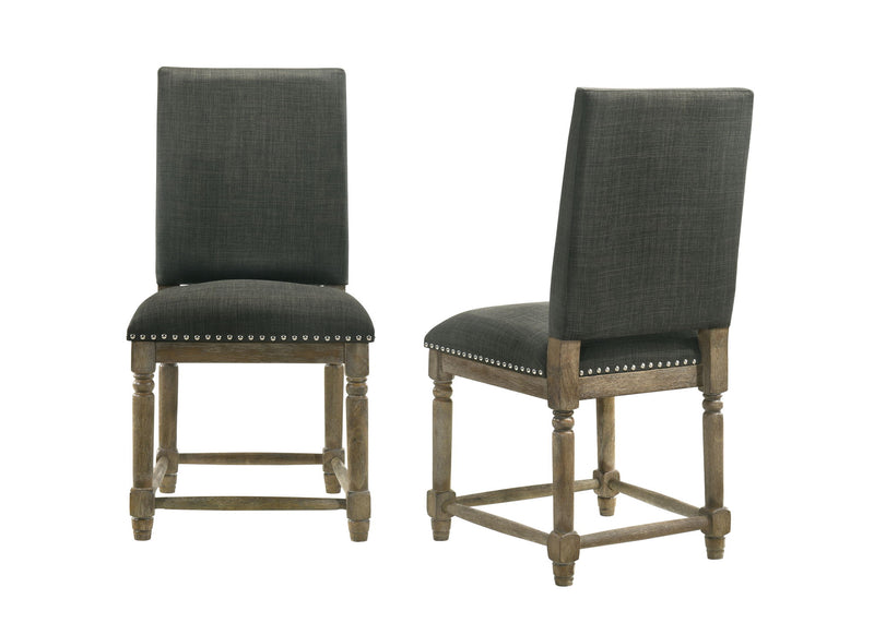 Everton - Fabric Chair With Nailhead Trim - R&R Furniture Gallery (Fountain Valley, CA)