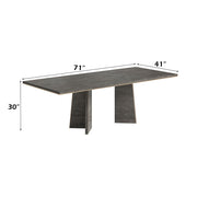 Venezia - Dining Table - Gray - R&R Furniture Gallery (Fountain Valley, CA)