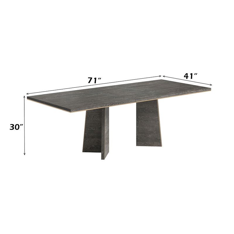 Venezia - Dining Table - Gray - R&R Furniture Gallery (Fountain Valley, CA)