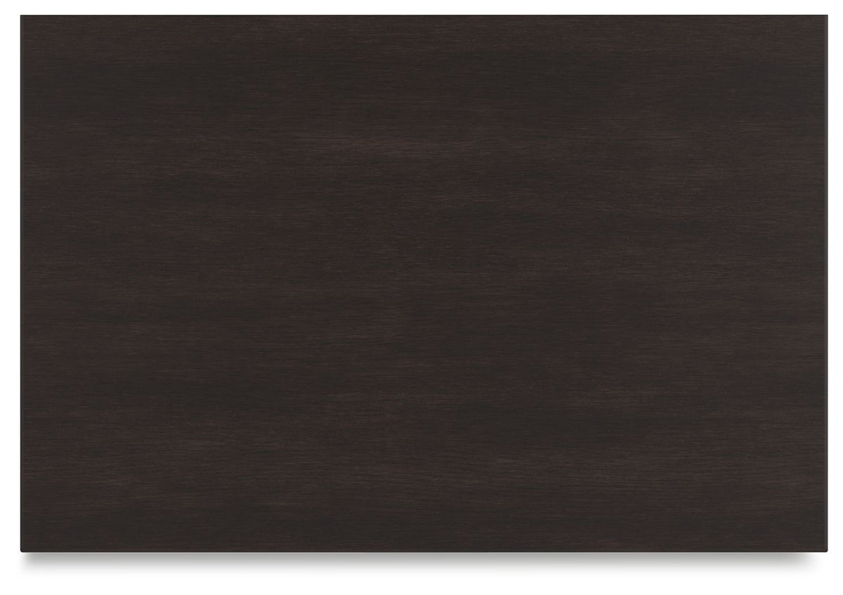 Covetown - Two Drawer Night Stand - Dark Brown - R&R Furniture Gallery (Fountain Valley, CA)