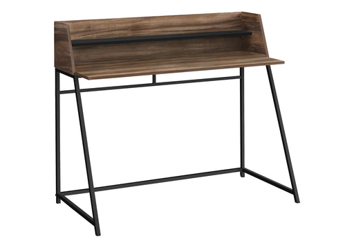 Computer Desk For Home Office, Laptop, Storage Shelves, Marble Look Contemporary & Modern - R&R Furniture Gallery (Fountain Valley, CA)