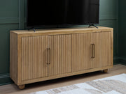 Niam - Accent Cabinet - Light Antique Beige - R&R Furniture Gallery (Fountain Valley, CA)