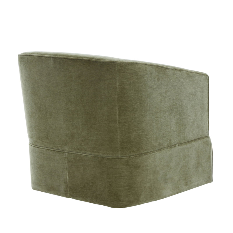 Elm - Skirted Swivel Chair - R&R Furniture Gallery (Fountain Valley, CA)