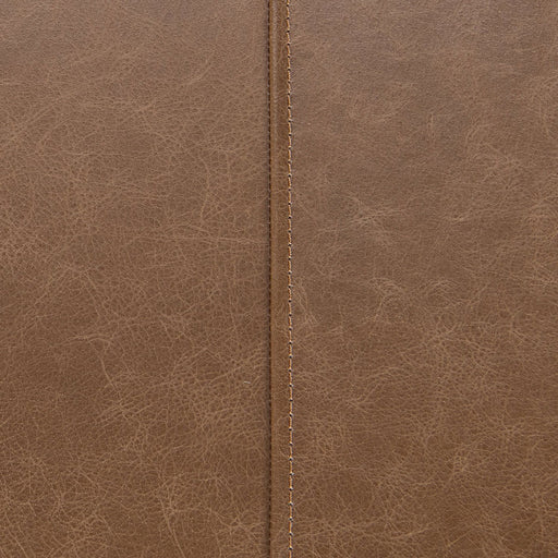 Madeleine - Leather Bench - Dune Walnut - R&R Furniture Gallery (Fountain Valley, CA)